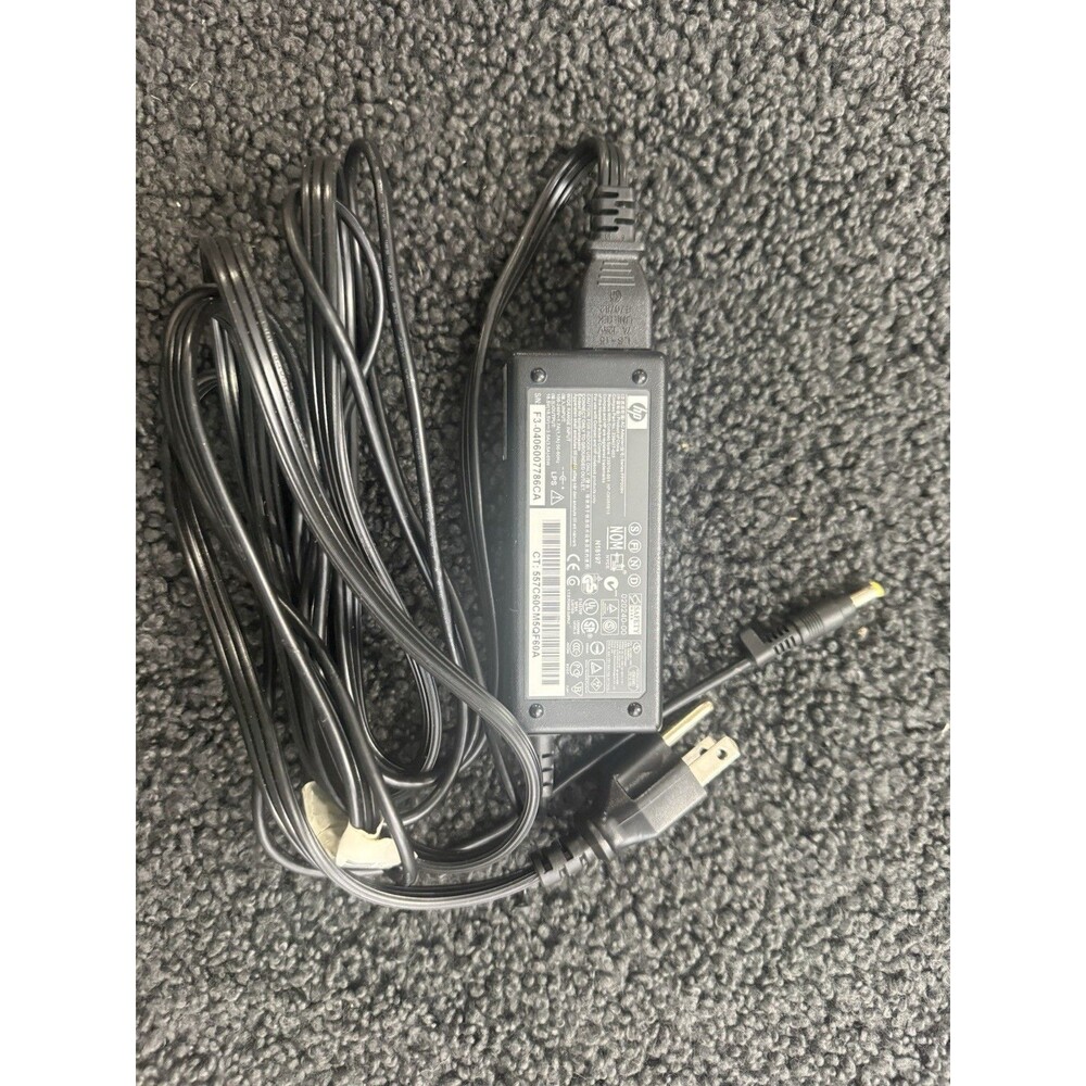 Genuine OEM HP 65w AC Power Supply Adapter Charger PPP009D / PPP009H 18.5V-3.5A